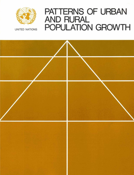 Patterns of Urban and Rural Population Growth