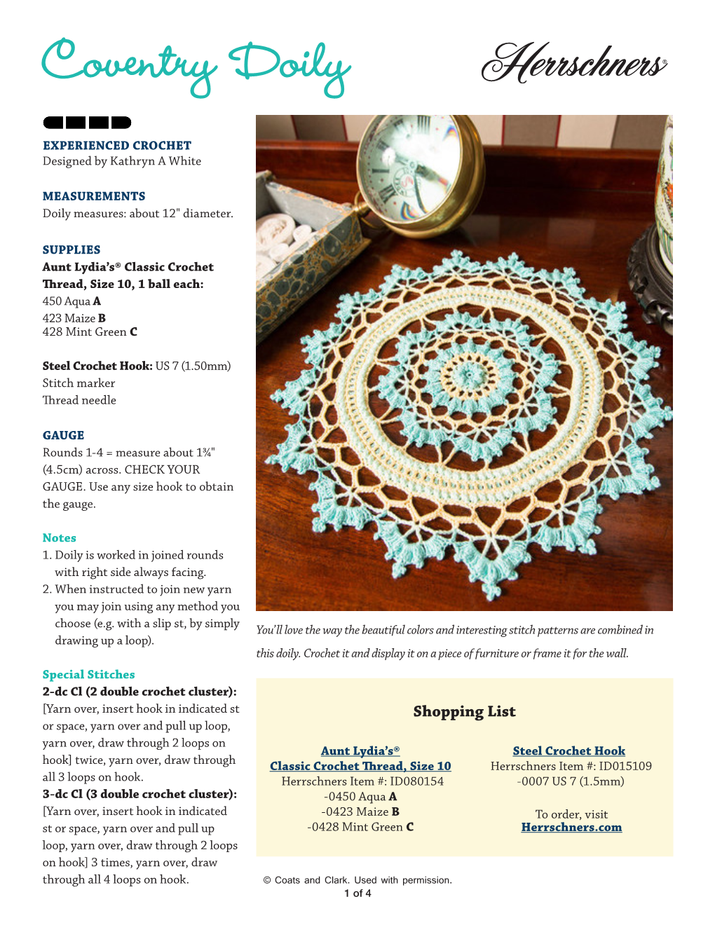 Coventry Doily