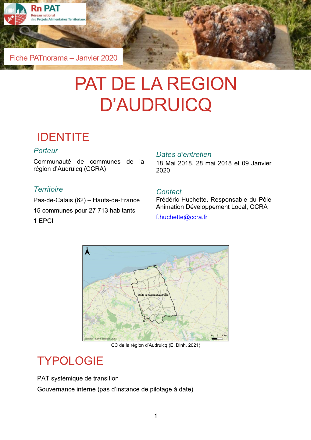 Pat De La Region D'audruicq