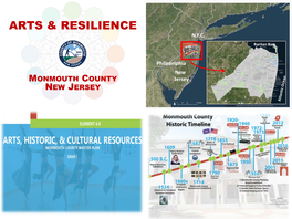 ARTS and RESILIENCE STORY LINE Coastal Monmouth Plan