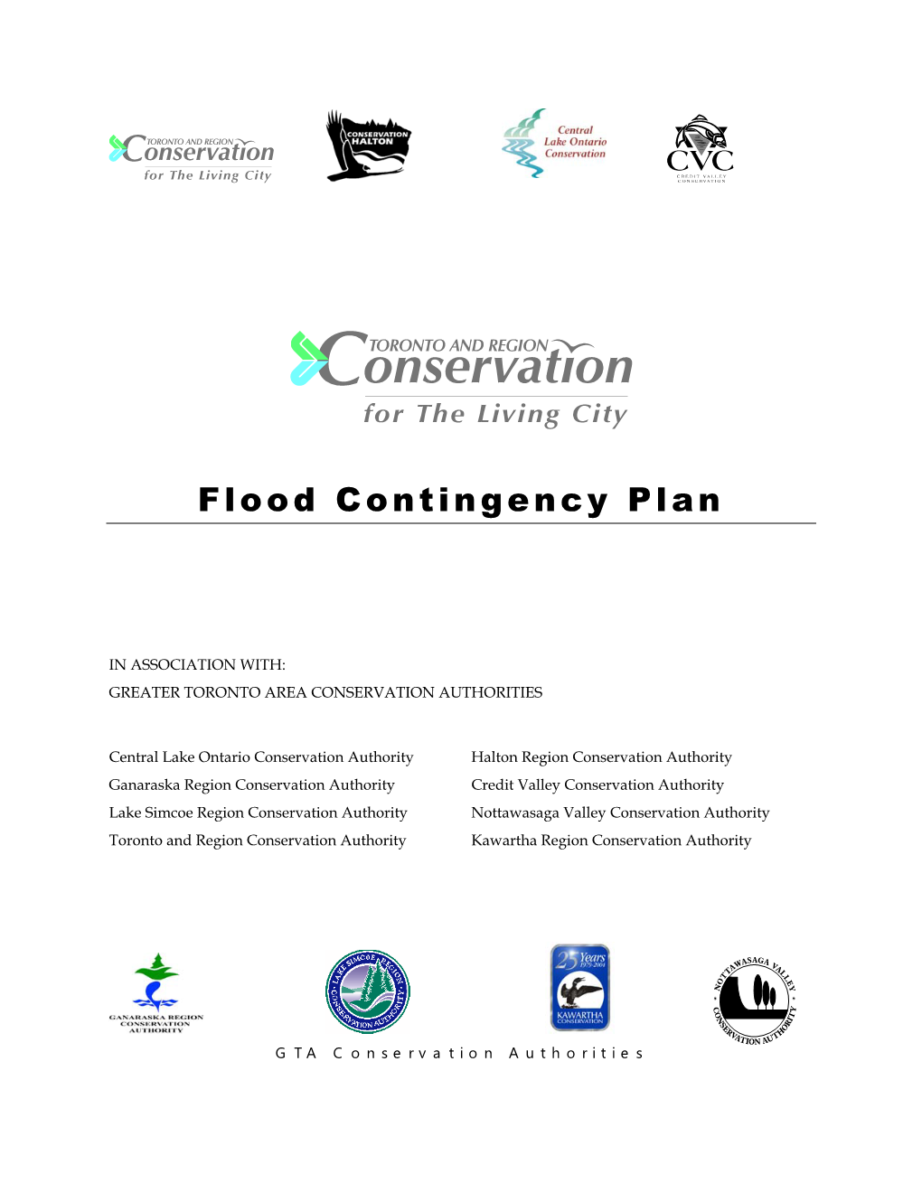 Greater Toronto Area Conservation Authorities