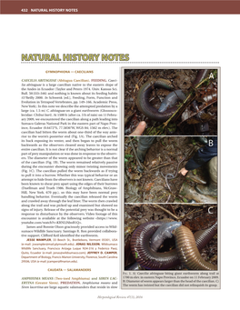 Natural History Notes