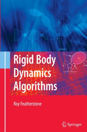 Chapter 3 Dynamics of Rigid Body Systems