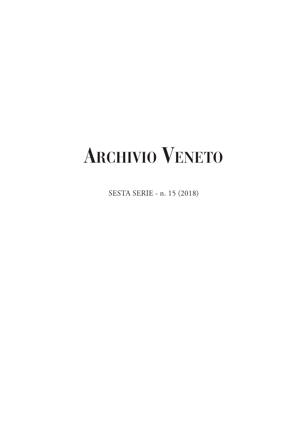 Archivio Veneto