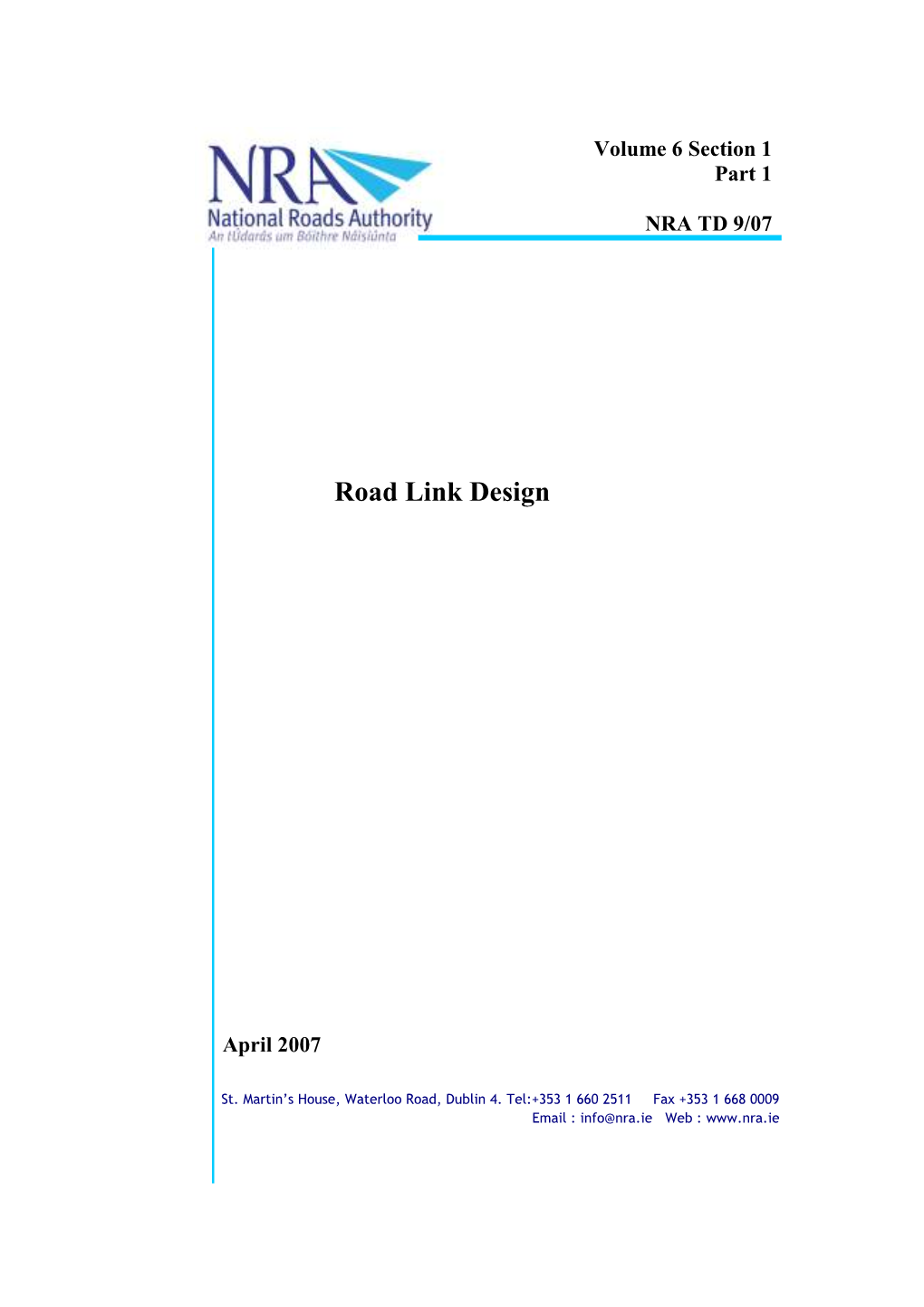 Road Link Design