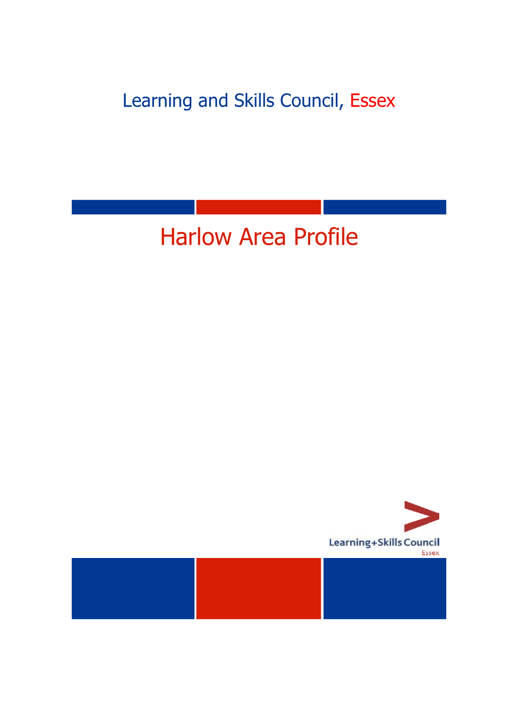 Harlow Area Profile 2003