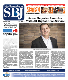 Salem Reporter Launches with All-Digital News Service