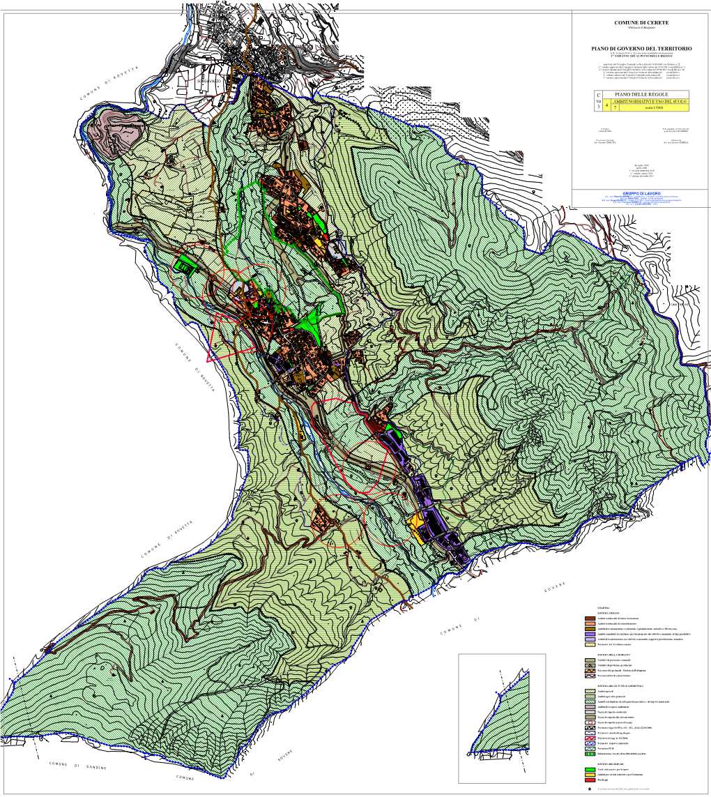 Comune Di Cerete Piano Di Governo Del Territorio