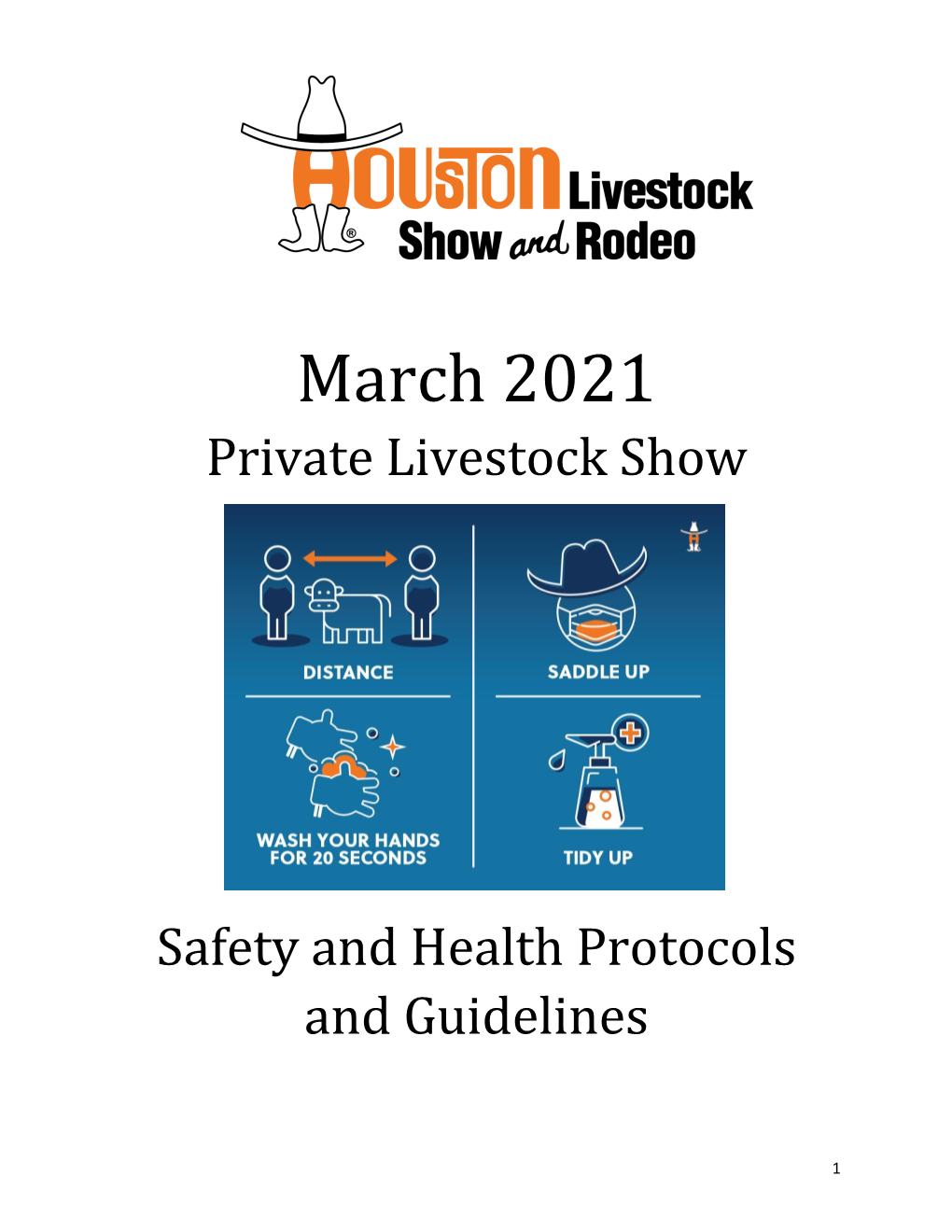 March 2021 Private Livestock Show