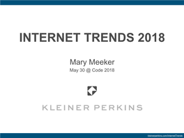 Internet Trends 2018