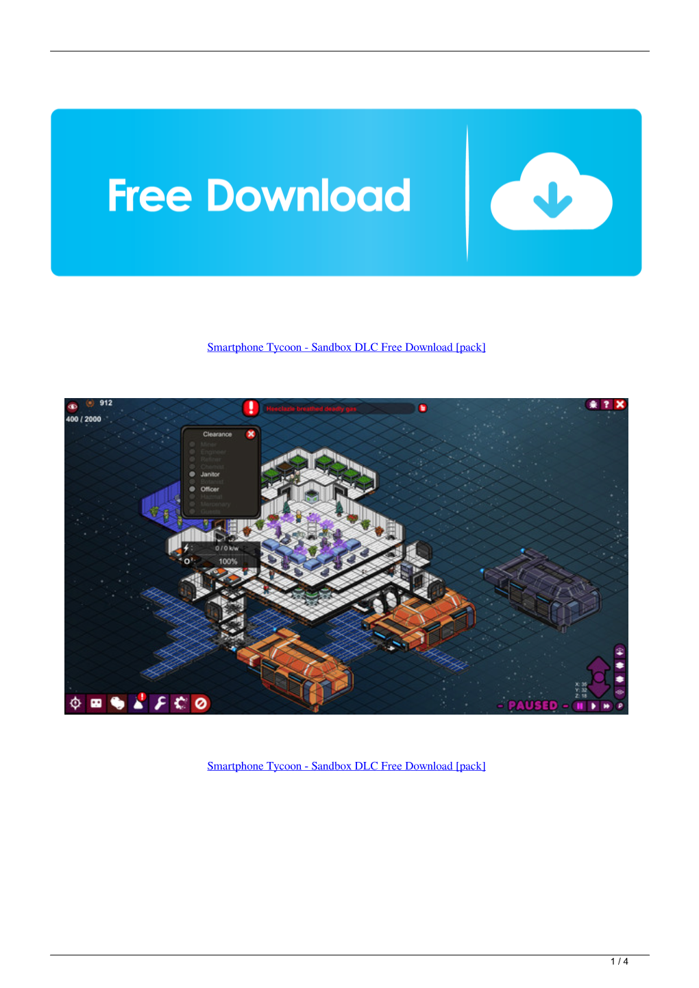 Smartphone Tycoon Sandbox DLC Free Download Pack