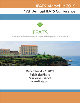 IFATS Marseille 2019 17Th Annual IFATS Conference