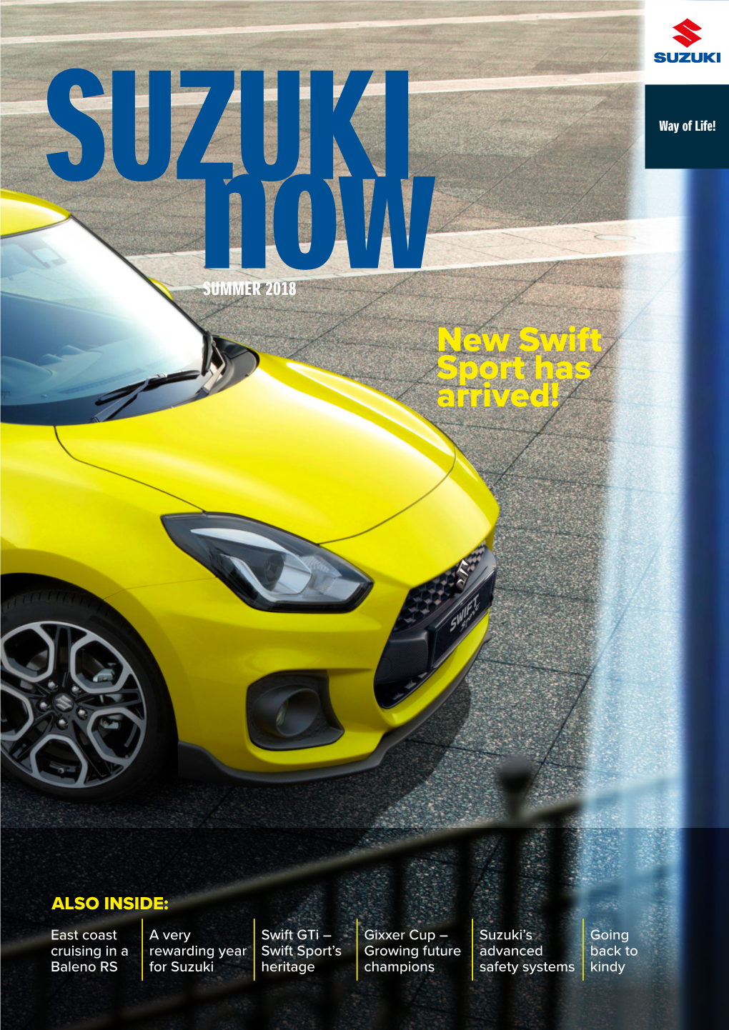 New Swift Sport Has Arrived!