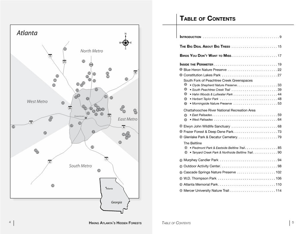 Table of Contents