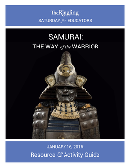 SAMURAI: the WAY of the WARRIOR