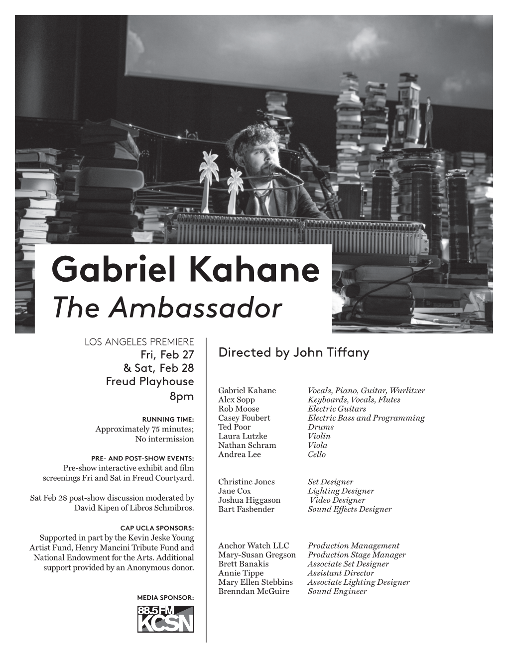 Gabriel Kahane the Ambassador