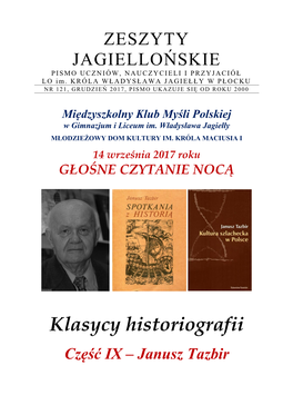Klasycy Historiografii