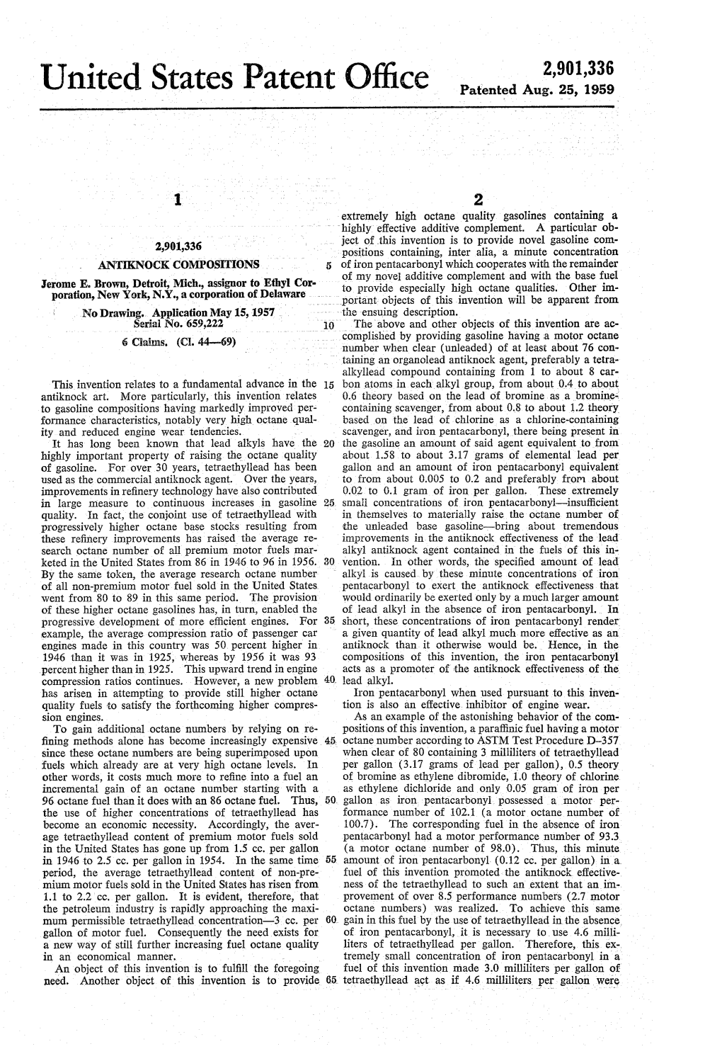 United States Patent 0 Nice Patented Aug