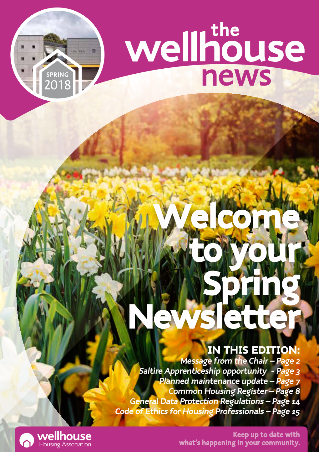 Welcome to Your Spring Newsletter