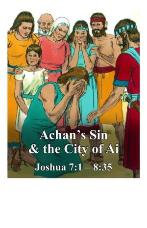 Achan's Sin & the City of Ai