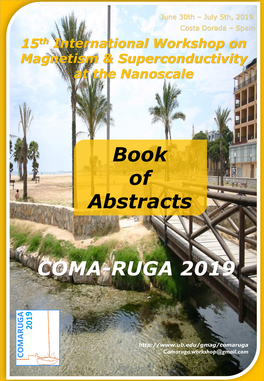 COMA-RUGA 2019 Book of Abstracts