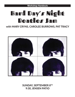 Hard Day's Night Beatles