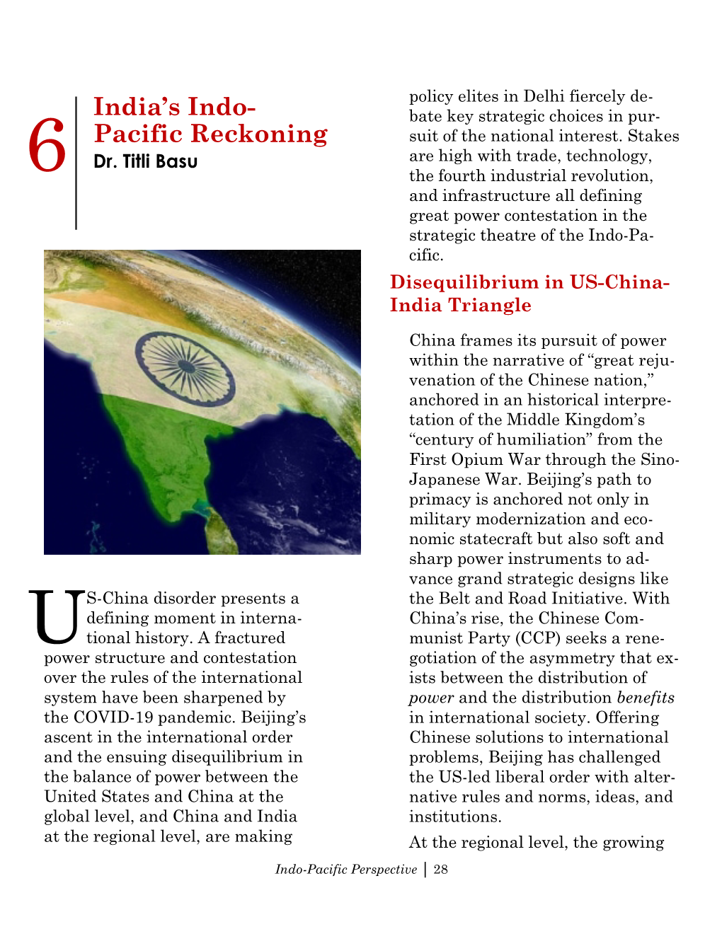 India's Indo- Pacific Reckoning