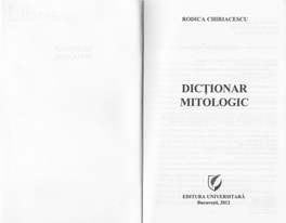 Dictionar Mitologic