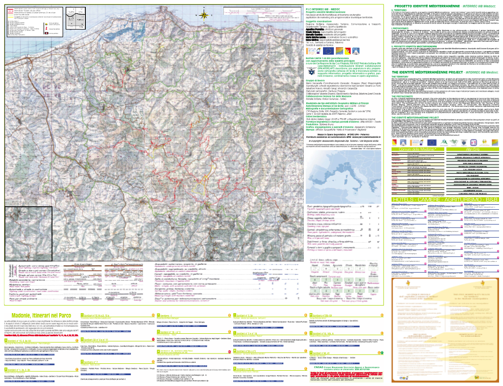 Madonie, Itinerari Nel Parco