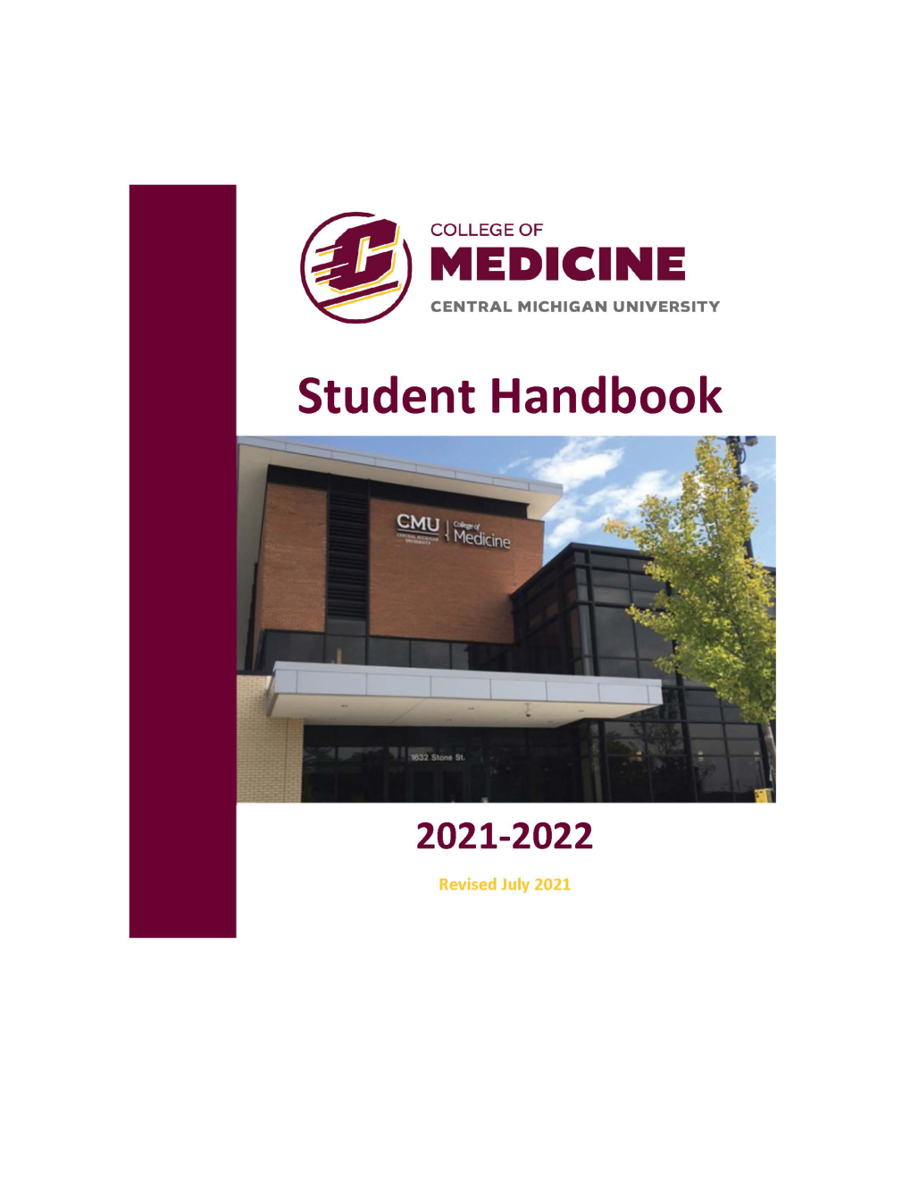 Student Handbook Will Be Available on the Website