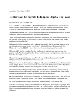 Alpha Dog' Case