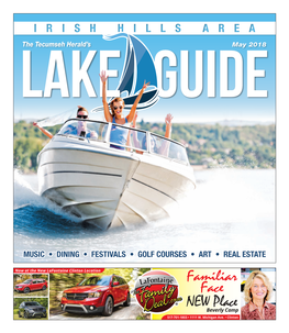 Lakethe Tecumseh Herald’S Guidemay 2018