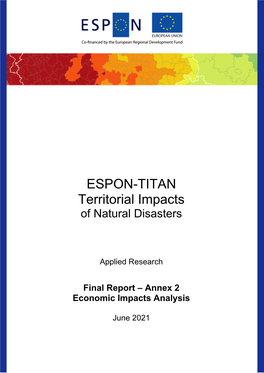 ESPON-TITAN Scientific Report-Annex 2 Economic Impact