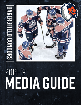 2018-19 Bakersfield Condors Media Guide