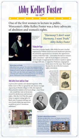 Born Into a Quaker Family, Abby Kelley Became a Teacher