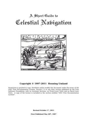 A Short Guide to Celestial Navigation5.16 MB