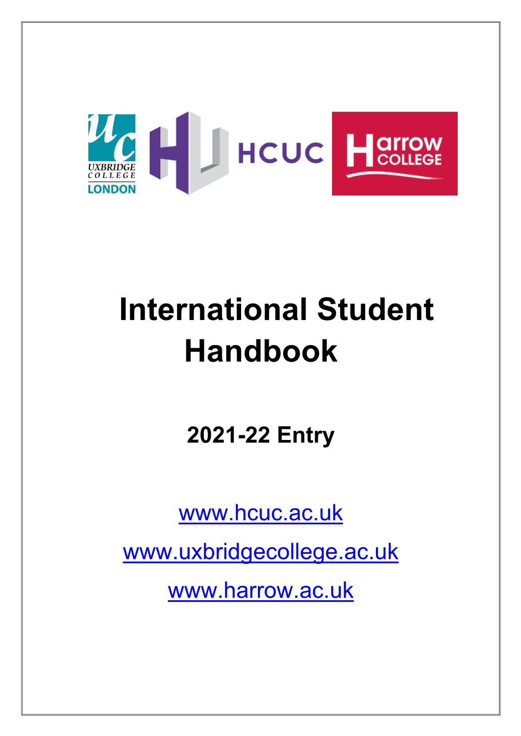 International Student Handbook