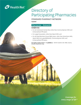 Directory of Participating Pharmacies