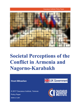 Societal Perceptions of the Conflict in Armenia and Nagorno-Karabakh