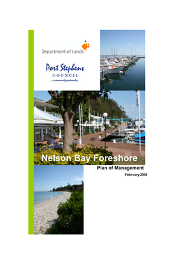 Nelson Bay Foreshore Plan of Management