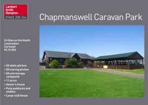 Chapmanswell Caravan Park