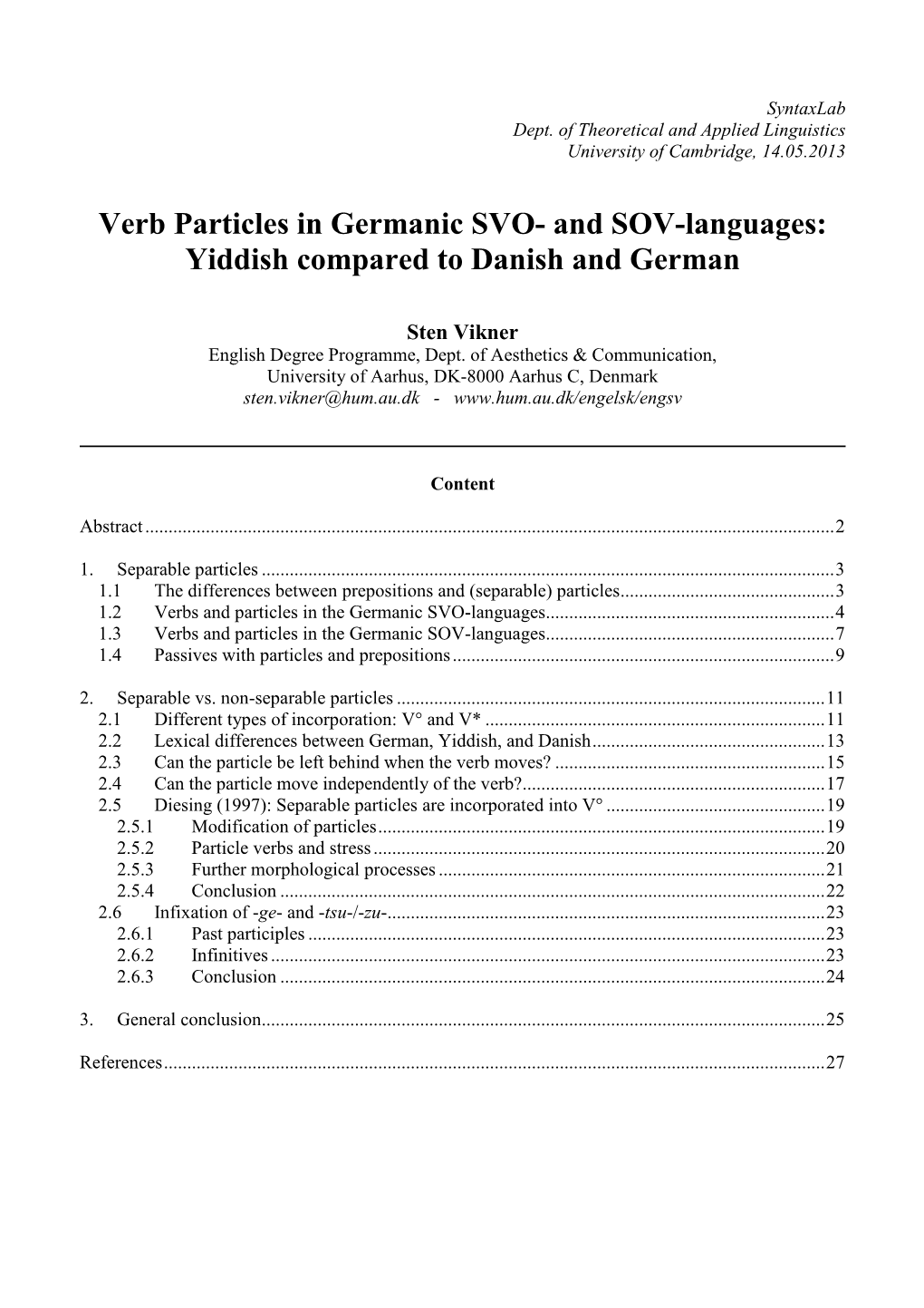 verb-particles-in-germanic-svo-and-sov-languages-yiddish-compared-to