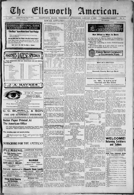 Ellsworth American : January 8, 1919