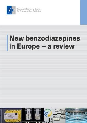 New Benzodiazepines in Europe – a Review I Legal Notice
