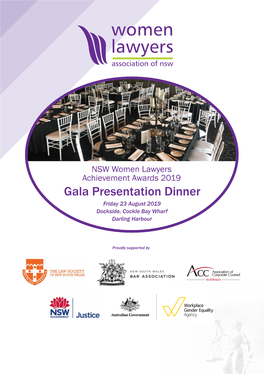 Please Click Here for the Awards Dinner Program with the Finalist's