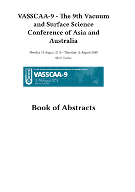 Book of Abstracts