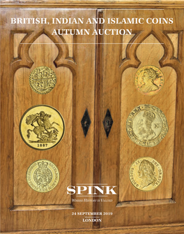 British, Indian and Islamic Coins Autumn Auction