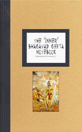 Notes from the "Inner" Bhagavad Geeta