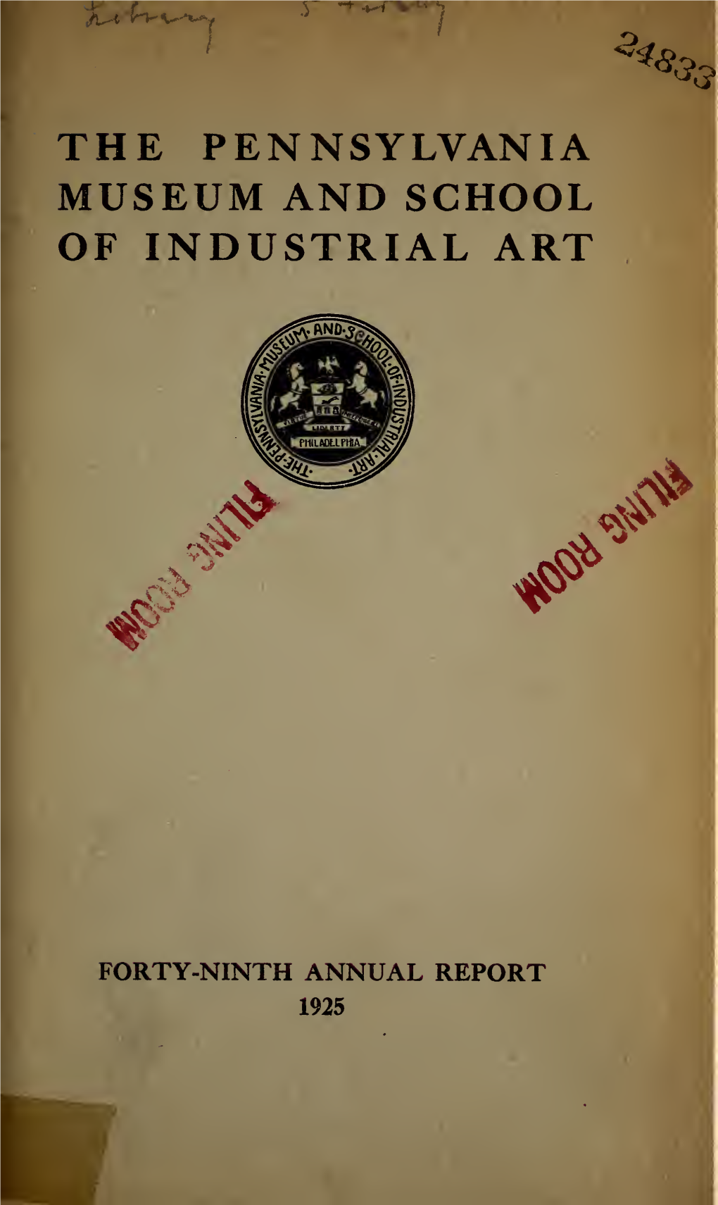 Annual Report, 1925