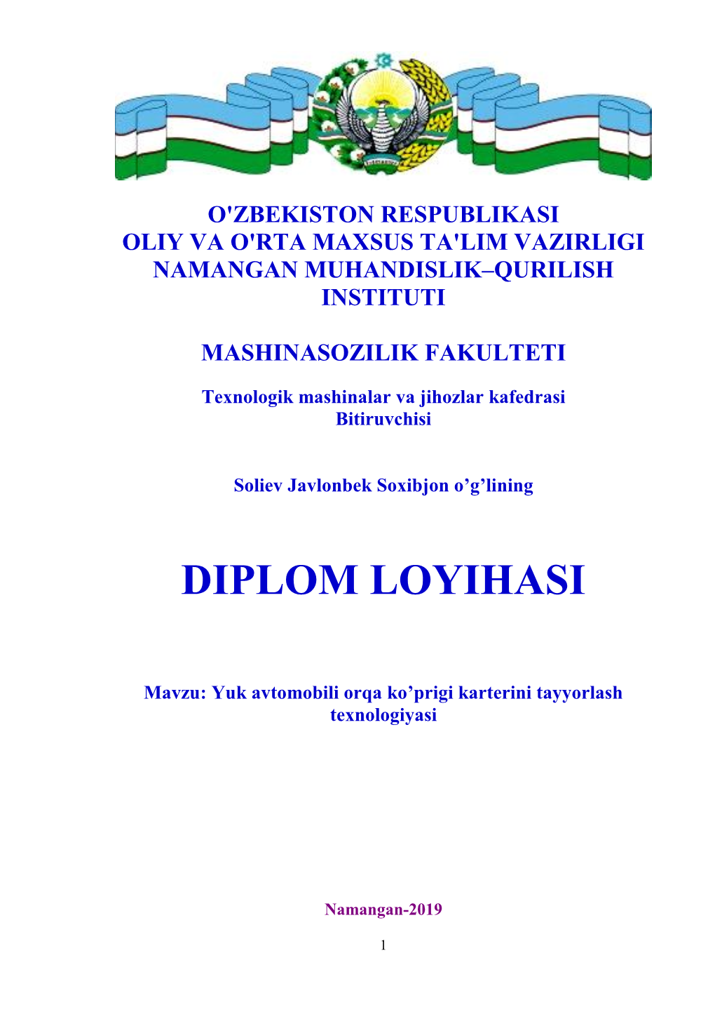 Diplom Loyihasi